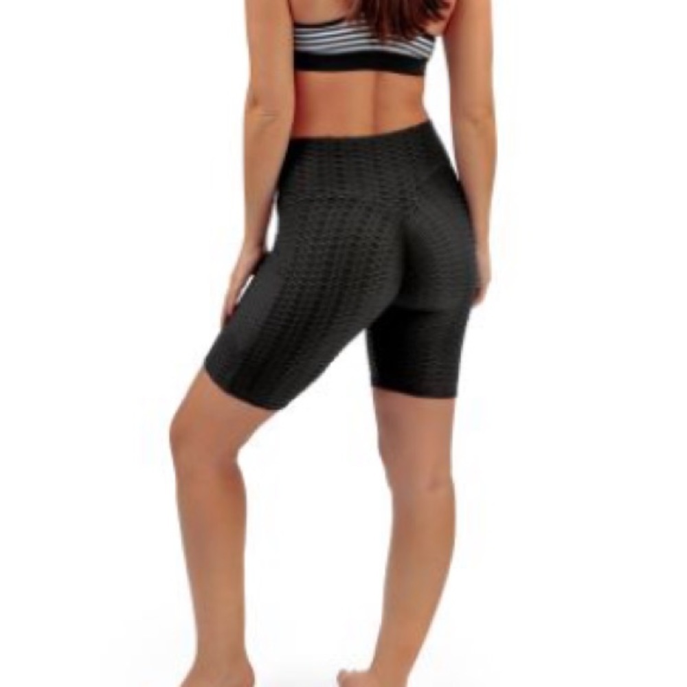 Hy-Impact peach contour shorts Keep Fit Series XL Waist  Tummy Control Workout